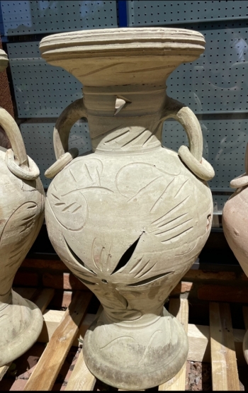 Amfora klasik krúžky vyrezávaná 