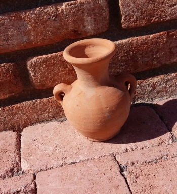 Amfora picollo váza tehlová