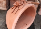 Terracotta Flower závesná